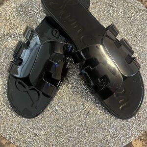 Sam Edelman Black Slide Sandals